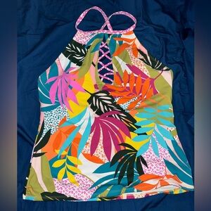 Bleu Rod Beattie Size 12 Swim Top